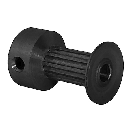 B&B Manufacturing 10MP037M6CA3, Timing Pulley, Aluminum, Clear Anodized 10MP037M6CA3